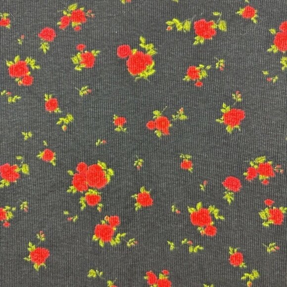 Wild Fable Cropped Henley Long Sleeve Shirt Size M - Picture 4 of 9